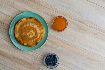 Homemade Blueberry Pancakes - Sweet Breakfast Inspiration