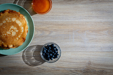 Homemade Blueberry Pancakes - Sweet Breakfast Inspiration