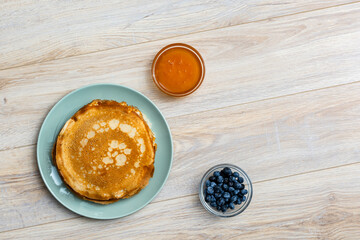 Homemade Blueberry Pancakes - Sweet Breakfast Inspiration