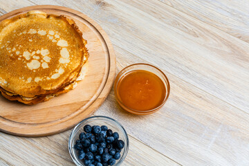 Homemade Blueberry Pancakes - Sweet Breakfast Inspiration