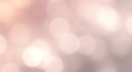 Obraz premium Soft dreamy bokeh lights creating a romantic and elegant background design