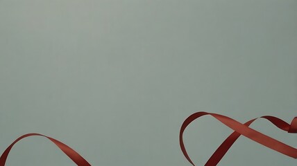 Simple composition with text area and subtle patriotic decorations