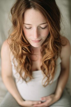 portrait of a young woman