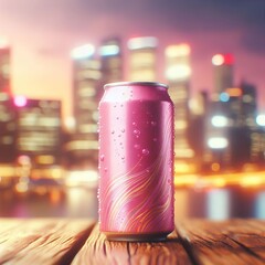 Pink Can depth of field