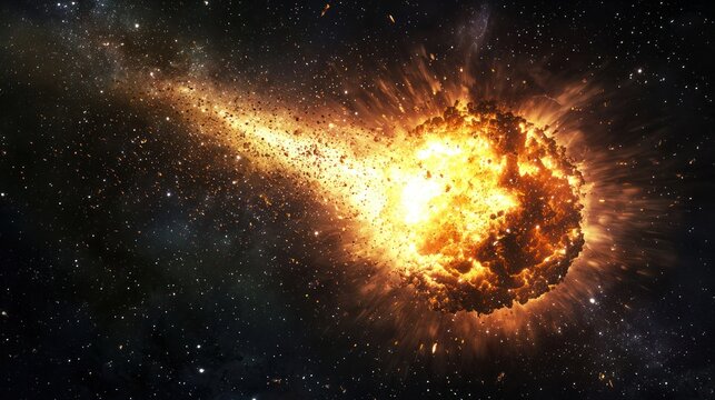 A cosmic explosion near the Milky Wayâ€™s heart