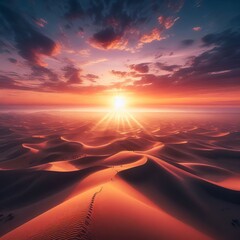 Ultrawide journey over the dunes