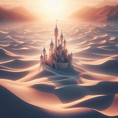 Whimsical Aerial with FairyTale Atmosphere