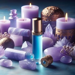 Alabaster AfterBite calming blue liquid