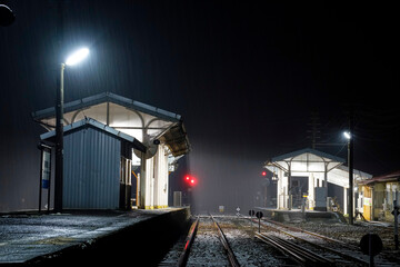 秘境芸備線備後落合駅