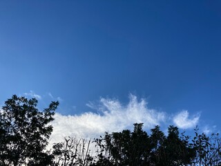 clouds and blue sky