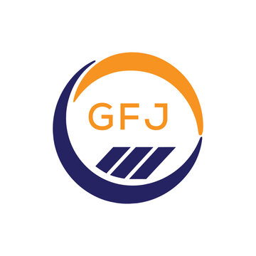 GFJ Modern Company logo. GFJ  Abstract Circle Company logo design for entrepreneur and business. GFJ Branding best icon Business Branding.
