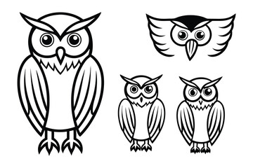 set of owl