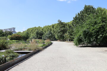 Jardin botanique de Bordeaux, ville de Bordeaux, département de la Gironde, France