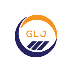 GLJ Modern Company logo. GLJ  Abstract Circle Company logo design for entrepreneur and business. GLJ Branding best icon Business Branding.
