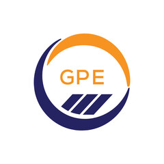 GPE Modern Company logo. GPE  Abstract Circle Company logo design for entrepreneur and business. GPE Branding best icon Business Branding.
