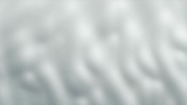 White and grey slow smooth texture animation, abstract smoke or cloud background