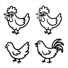 hen and chicks