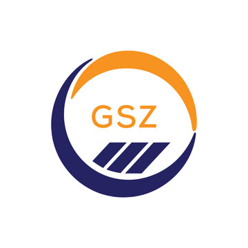 GSZ Modern Company logo. GSZ  Abstract Circle Company logo design for entrepreneur and business. GSZ Branding best icon Business Branding.
