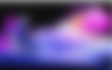 Abstract purple and blue light show with pink highlights