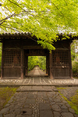 仙台の輪王寺の山門