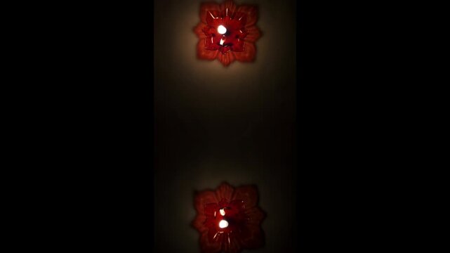 Burning candle