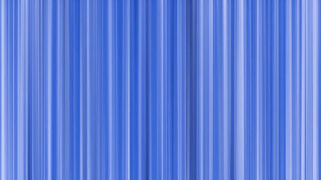 Abstract vertical bands of blue and white