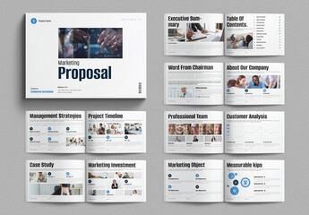 Marketing Proposal Template Landscape