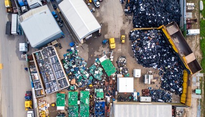 Electronic Waste Dismantling Aerial Recovery Process
