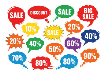 set of sale labels