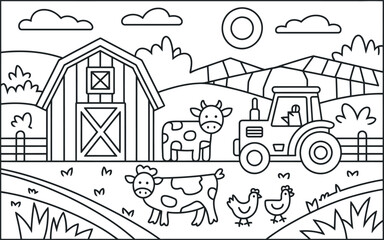 hand drawn illustration of a car