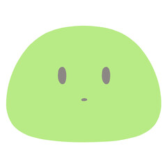 腸内細菌のイラスト　日和見菌