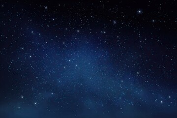 Obraz premium Deep space night sky with many stars