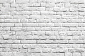 Obraz premium White brick wall texture (3)