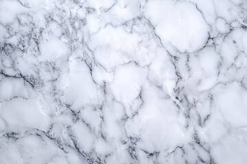 Close-up of white marble with grey veining