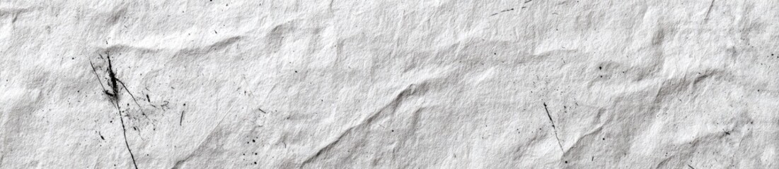 Abstract monochrome texture of crumpled white material