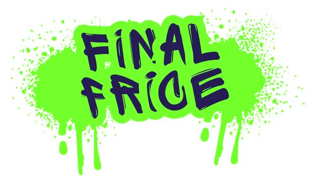 Final Price promotional business Video in mp4 format