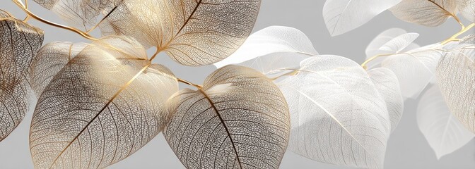 Abstract Floral Delicate Arrangement