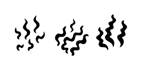 Abstract Curved Lines doodle curves