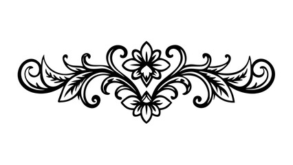 Delicate Floral Earring Silhouette intricate jewelry