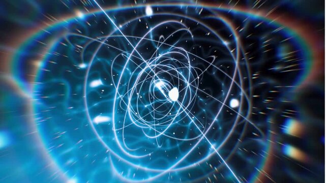 animated background 4k science