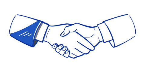 Handshake agreement deal partnership business