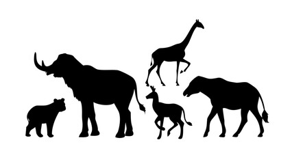 Majestic Stag Silhouette deer animal