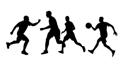 Minimalist Black Silhouette of a Vintage Car classic car