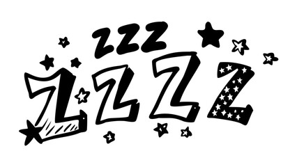 Playful Black Doodle Comic Set white