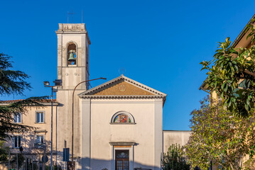 Obraz premium Church of Saints Quirico and Giulitta in Collesalvetti, Livorno, Italy