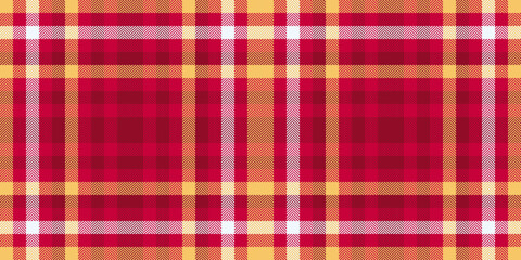 Crimson and gold plaid pattern. A versatile and classic design, perfect for backgrounds, textiles, fashion, or holidaythemed projects. Timeless, bold and visually engaging.