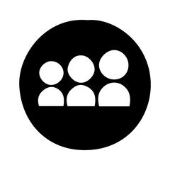People icon vectors illustration symbol design