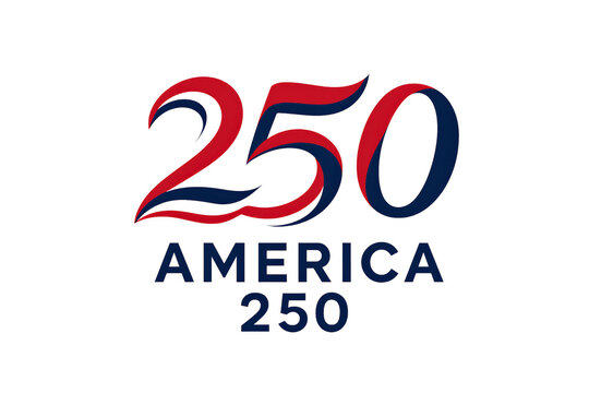 America 250 Logo Design for Anniversary Celebration