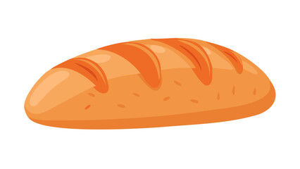 Freshly baked artisan bread loaf food bakery