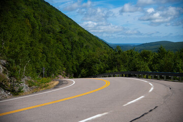 Street on Cabot Trail